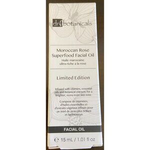 Dr. Botanicals Moroccan Rose Superfood Facial Oil 15 ML / 1.01 FL OZ Full Size